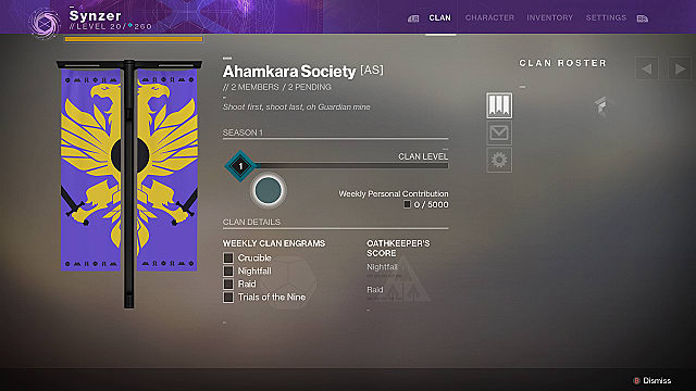 Image of the clan banner