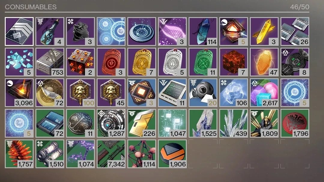 Image of the inventory